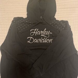 Harley-Davidson Studded Hooded Sweatshirt